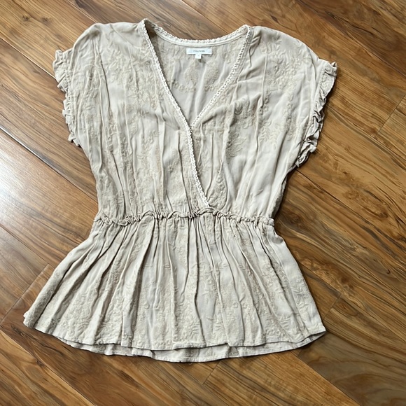 Maurices Embroidered Flower Boho Top, Women’s Size S - Picture 1 of 7